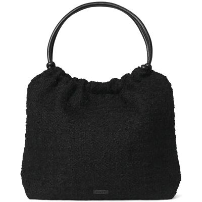 DAY ET Day Woolen Pop Scrunch Tote ONE SIZE Black ONE SIZE DAY ET Day Woolen Pop Scrunch Tote ONE SIZE Black ONE SIZE