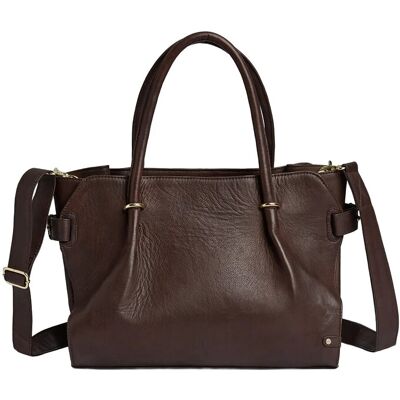 DEPECHE Golden Chic Workbag ONE SIZE Brown ONE SIZE DEPECHE Golden Chic Workbag ONE SIZE Brown ONE SIZE