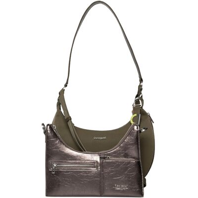 Desigual Delta Lyra Oliv ONE SIZE Khaki ONE SIZE Desigual Delta Lyra Oliv ONE SIZE Khaki ONE SIZE