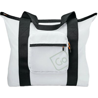 Go Travel Lightweight Foldable Tote Bag Rpet ONE SIZE Grey ONE SIZE Go Travel Lightweight Foldable Tote Bag Rpet ONE SIZE Grey ONE SIZE