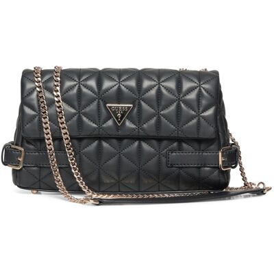 GUESS Paisleigh Cnvrtble Xbody Flap ONE SIZE Black ONE SIZE GUESS Paisleigh Cnvrtble Xbody Flap ONE SIZE Black ONE SIZE