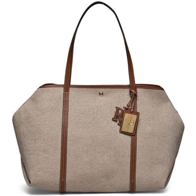 Lauren Ralph Lauren Crss Dye Cnvs/Nt Sm-Emerie Tote-Tte ONE SIZE Beige ONE SIZE Lauren Ralph Lauren Crss Dye Cnvs/Nt Sm-Emerie Tote-Tte ONE SIZE Beige ONE SIZE