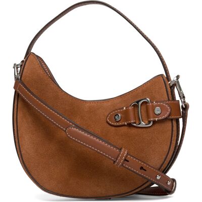 Lauren Ralph Lauren Suede Small Tasha Crossbody Bag ONE SIZE Brown ONE SIZE Lauren Ralph Lauren Suede Small Tasha Crossbody Bag ONE SIZE Brown ONE SIZE