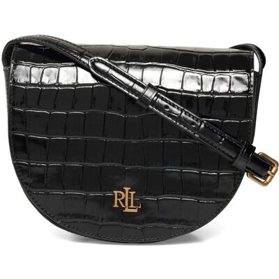 Lauren Ralph Lauren Croc-Embossed Medium Witley Crossbody ONE SIZE Black ONE SIZE Lauren Ralph Lauren Croc-Embossed Medium Witley Crossbody ONE SIZE Black ONE SIZE