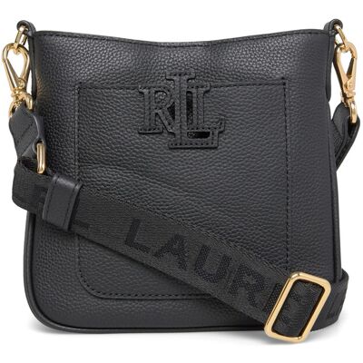 Lauren Ralph Lauren Pebbled Lthr/Web-Cmryn Sm Crs-Cxb-S ONE SIZE Black ONE SIZE Lauren Ralph Lauren Pebbled Lthr/Web-Cmryn Sm Crs-Cxb-S ONE SIZE Black ONE SIZE