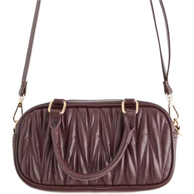 Lindex Bag Pleated Fran ONE SIZE Burgundy ONE SIZE Lindex Bag Pleated Fran ONE SIZE Burgundy ONE SIZE