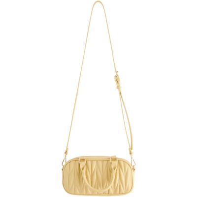 Lindex Bag Pleated Fran ONE SIZE Yellow ONE SIZE Lindex Bag Pleated Fran ONE SIZE Yellow ONE SIZE