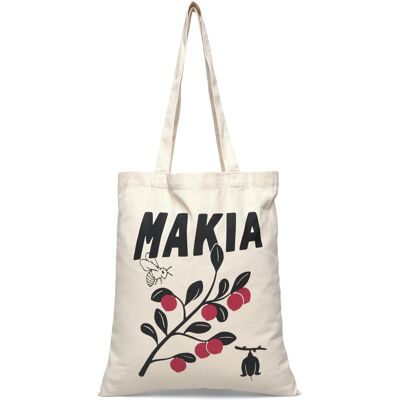 Makia Lingon Tote Bag ONE SIZE Cream ONE SIZE Makia Lingon Tote Bag ONE SIZE Cream ONE SIZE