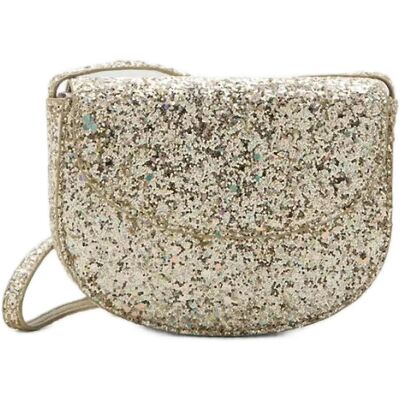 Mango Glitter Flap Handbag ONE SIZE Gold ONE SIZE Mango Glitter Flap Handbag ONE SIZE Gold ONE SIZE
