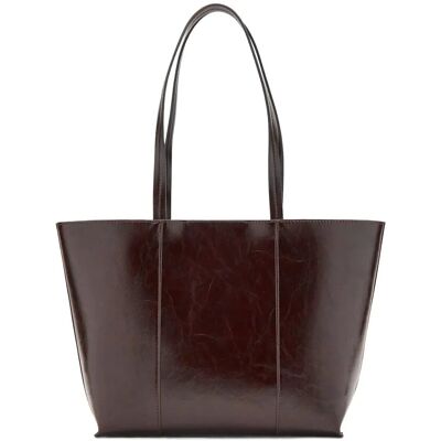 Mango Medium Shopper Bag ONE SIZE Brown ONE SIZE Mango Medium Shopper Bag ONE SIZE Brown ONE SIZE