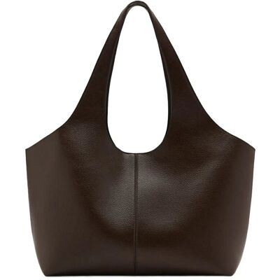Mango Large Shopper Bag ONE SIZE Brown ONE SIZE Mango Large Shopper Bag ONE SIZE Brown ONE SIZE