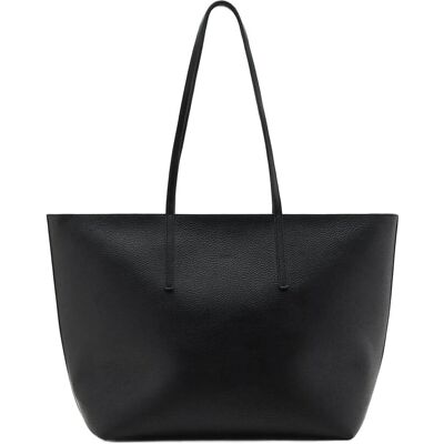 Mango Shopper Bag With Double Handle ONE SIZE Black ONE SIZE Mango Shopper Bag With Double Handle ONE SIZE Black ONE SIZE