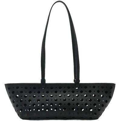 Mango Die-Cut Shoulder Bag ONE SIZE Black ONE SIZE Mango Die-Cut Shoulder Bag ONE SIZE Black ONE SIZE