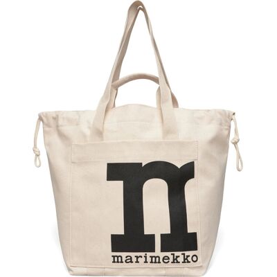 Marimekko Mono City Tote Solid ONE SIZE Cream ONE SIZE Marimekko Mono City Tote Solid ONE SIZE Cream ONE SIZE