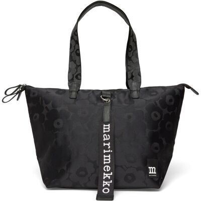 Marimekko Tote M Unikko ONE SIZE Black ONE SIZE Marimekko Tote M Unikko ONE SIZE Black ONE SIZE