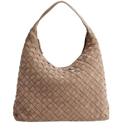 Markberg Zoenambg Bag, Suede Weave ONE SIZE Beige ONE SIZE Markberg Zoenambg Bag, Suede Weave ONE SIZE Beige ONE SIZE