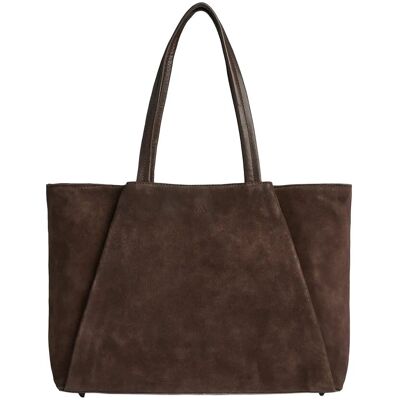 Markberg Sayambg Work Bag, Suede ONE SIZE Brown ONE SIZE Markberg Sayambg Work Bag, Suede ONE SIZE Brown ONE SIZE