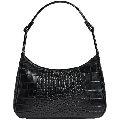 Markberg Ariallambg Handbag, Croco ONE SIZE Black ONE SIZE Markberg Ariallambg Handbag, Croco ONE SIZE Black ONE SIZE