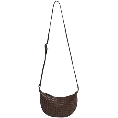 Markberg Gabymbg Cross. Bag, Weave ONE SIZE Brown ONE SIZE Markberg Gabymbg Cross. Bag, Weave ONE SIZE Brown ONE SIZE