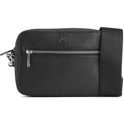 Markberg Elea Crossbody Bag, Grain ONE SIZE Black ONE SIZE Markberg Elea Crossbody Bag, Grain ONE SIZE Black ONE SIZE