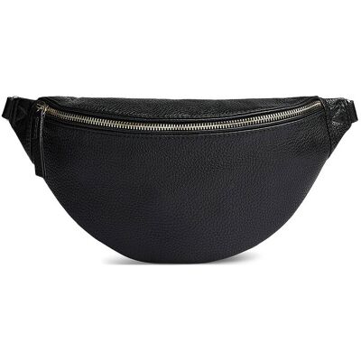 Markberg Elinormbg Bum Bag, Grain ONE SIZE Black ONE SIZE Markberg Elinormbg Bum Bag, Grain ONE SIZE Black ONE SIZE
