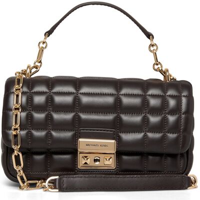 Michael Kors Sm Conv Chain Shldr ONE SIZE Brown ONE SIZE Michael Kors Sm Conv Chain Shldr ONE SIZE Brown ONE SIZE
