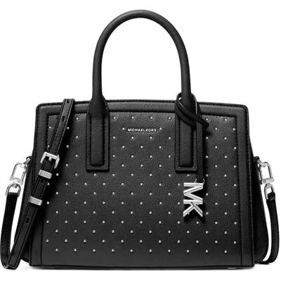 Michael Kors Sm Satchel ONE SIZE Black ONE SIZE Michael Kors Sm Satchel ONE SIZE Black ONE SIZE