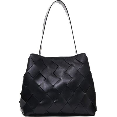 Nunoo Chiara Braided Florence Black W. Gold ONE SIZE Black ONE SIZE Nunoo Chiara Braided Florence Black W. Gold ONE SIZE Black ONE SIZE