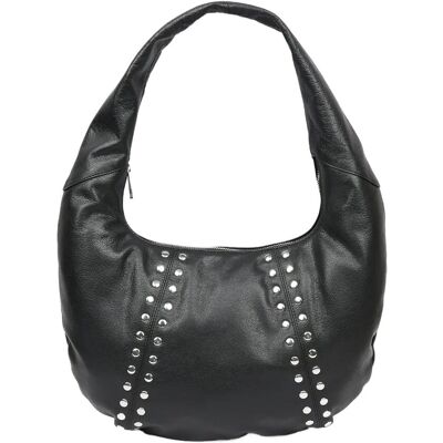 Nunoo Small Gabi Rivet Mountain Black ONE SIZE Black ONE SIZE Nunoo Small Gabi Rivet Mountain Black ONE SIZE Black ONE SIZE