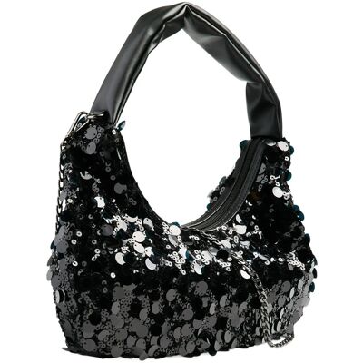 Pieces Pcmaddie Sequins Shoulder Bag ONE SIZE Black ONE SIZE Pieces Pcmaddie Sequins Shoulder Bag ONE SIZE Black ONE SIZE