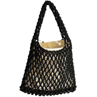 Pipol's Bazaar Maria Net Bag Black ONE SIZE Black ONE SIZE Pipol's Bazaar Maria Net Bag Black ONE SIZE Black ONE SIZE