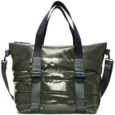 Rains Puffer Mix Tote Bag Mini W3 ONE SIZE Green ONE SIZE Rains Puffer Mix Tote Bag Mini W3 ONE SIZE Green ONE SIZE