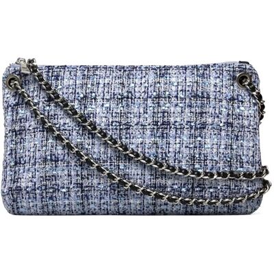 Rosemunde Rbamy Boucle Medium Chain Clutch ONE SIZE Blue ONE SIZE Rosemunde Rbamy Boucle Medium Chain Clutch ONE SIZE Blue ONE SIZE