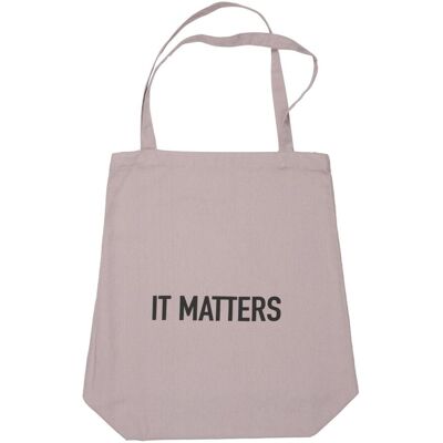The Organic Company It Matters Bag ONE SIZE Purple ONE SIZE The Organic Company It Matters Bag ONE SIZE Purple ONE SIZE