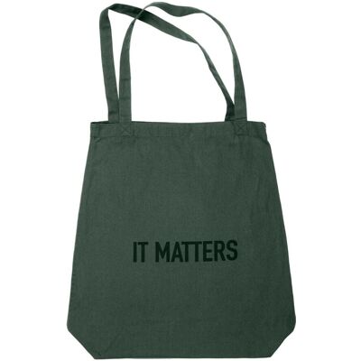 The Organic Company It Matters Bag ONE SIZE Green ONE SIZE The Organic Company It Matters Bag ONE SIZE Green ONE SIZE