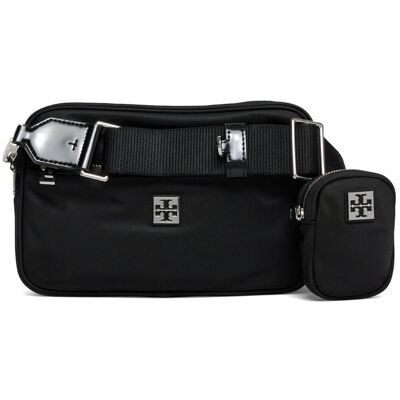 Tory Burch Virginia Shoulder Bag ONE SIZE Black ONE SIZE Tory Burch Virginia Shoulder Bag ONE SIZE Black ONE SIZE