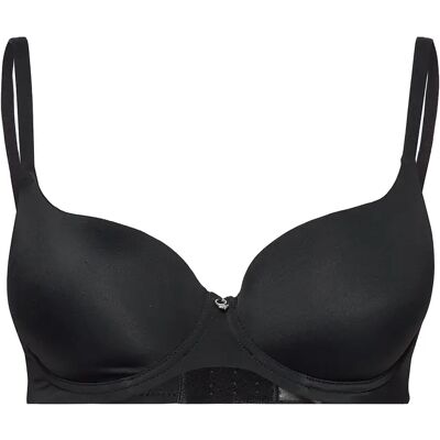 Abecita Salvador Wire Bra Padded Moulded Cups E x 75 Black E x 75 Abecita Salvador Wire Bra Padded Moulded Cups E x 75 Black E x 75