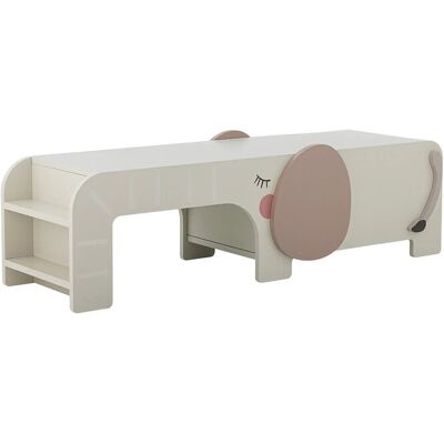 Bloomingville Ferdinand Bench 110 CM Cream 110 CM Bloomingville Ferdinand Bench 110 CM Cream 110 CM