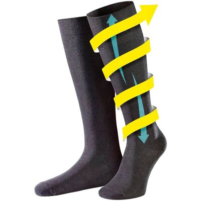 Go Travel Flight Socks Black (M) ONE SIZE Black ONE SIZE Go Travel Flight Socks Black (M) ONE SIZE Black ONE SIZE