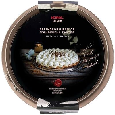 Heirol Springform Champagne 28 30X30X7CM Beige 30X30X7CM Heirol Springform Champagne 28 30X30X7CM Beige 30X30X7CM