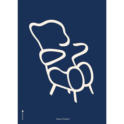 Brainchild Bamse-Streg-Bla 30X40CM Patterned 30X40CM Brainchild Bamse-Streg-Bla 30X40CM Patterned 30X40CM
