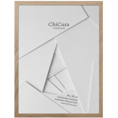ChiCura Wooden Frame - 40X50Cm - Glass 40X50CM Brown 40X50CM ChiCura Wooden Frame - 40X50Cm - Glass 40X50CM Brown 40X50CM