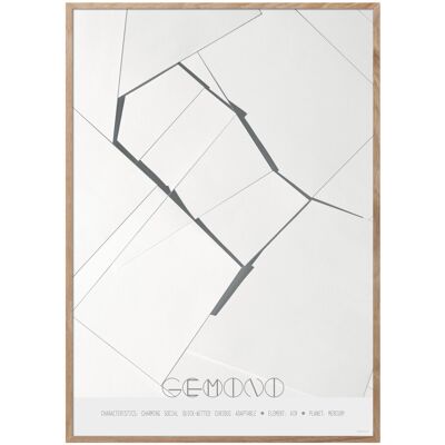 ChiCura Gemini - The Twins 29.7X42CM Patterned 29.7X42CM ChiCura Gemini - The Twins 29.7X42CM Patterned 29.7X42CM