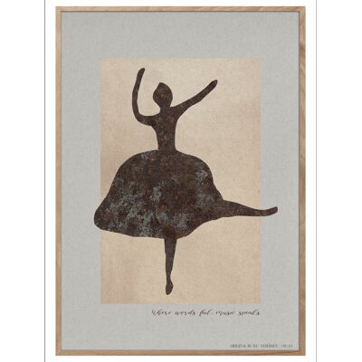 ChiCura H.c. Andersen - Dancer 100X140CM Beige 100X140CM ChiCura H.c. Andersen - Dancer 100X140CM Beige 100X140CM
