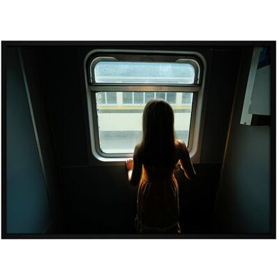 Democratic Gallery Poster Train Journey 21X30 Green 21X30 Democratic Gallery Poster Train Journey 21X30 Green 21X30