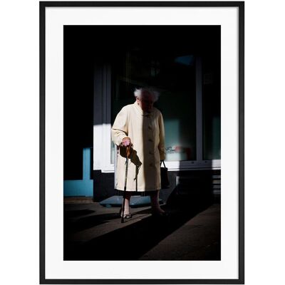Democratic Gallery Poster Old Lady 21X30 Brown 21X30 Democratic Gallery Poster Old Lady 21X30 Brown 21X30