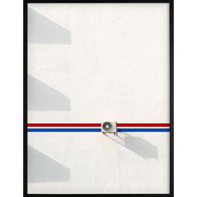 Democratic Gallery Poster Lined House Wall 45X60 Red 45X60 Democratic Gallery Poster Lined House Wall 45X60 Red 45X60