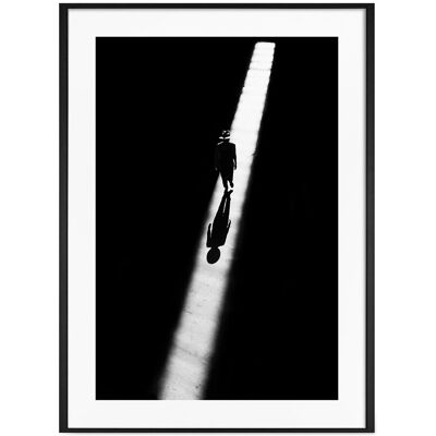 Democratic Gallery Poster Man In Light 21X30 Black 21X30 Democratic Gallery Poster Man In Light 21X30 Black 21X30