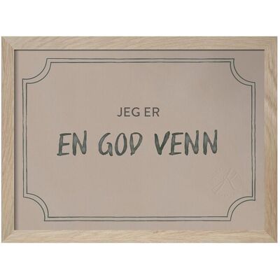 Kunskapstavlan® Vennediplomet, Dusty Rose - Kompisdiplomet På Norska NORWEGIAN Beige NORWEGIAN Kunskapstavlan® Vennediplomet, Dusty Rose - Kompisdiplomet På Norska NORWEGIAN Beige NORWEGIAN