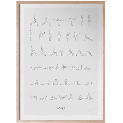 Kunskapstavlan® Yoga 50X70 Patterned 50X70 Kunskapstavlan® Yoga 50X70 Patterned 50X70